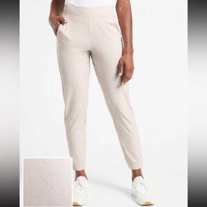 Athleta Women’s Brooklyn Textured Jogger Pants Size 10